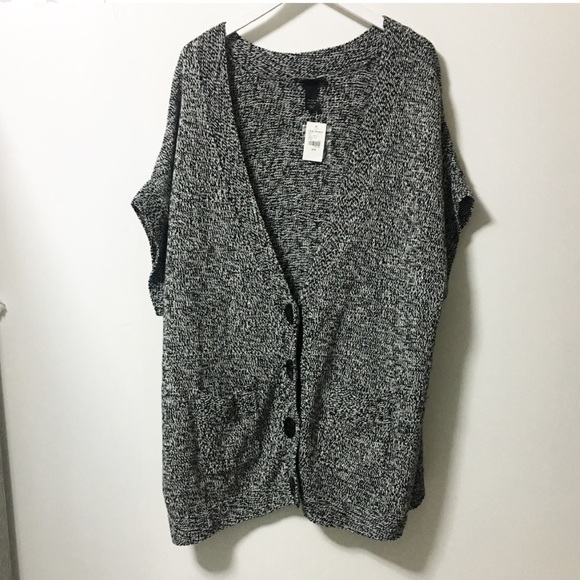 Lane Bryant Sweaters - Brand new / mix knit short sleeves cardigas Lane Bryant Sweaters - Brand new / mix knit short sleeves cardigas